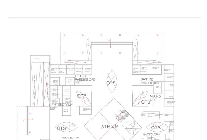 create 2d floor plan or layout